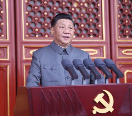 慶祝中國共產黨成立100周年大會在天安門廣場隆重舉行 習近平發表重要講話